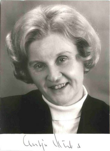 Antje Huber - Bundesminister