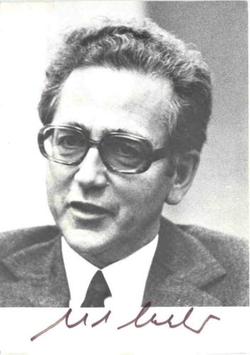 Erhard Eppler - Bundesminister