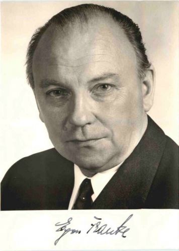 Egon Franke - Bundesminister
