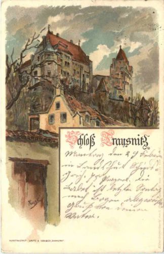 Schloss Trausnitz - Litho