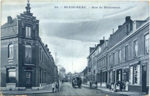 Blanc-Seau - Rue de Mouveaux - Feldpost 2. Landsturm Inf Bat