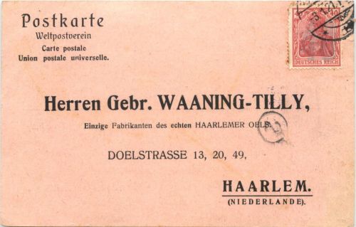 Haarlem - Gebr. Waaning-Tilly