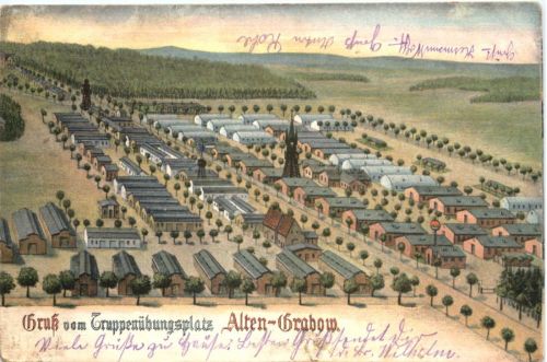 Gruss vom Truppenübungsplatz Alten-Grabow