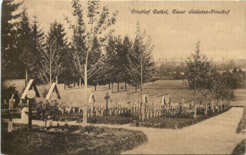 Friedhof Rethel - Neuer Soldaten Friedhof - Feldpost