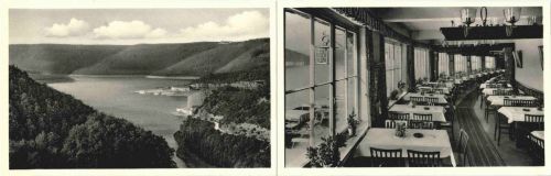 Schwammenauel bei Heimbach - Gaststätte Der Seehof - Kalppkarte