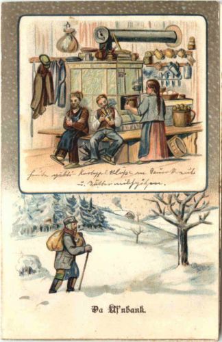 Liederkarte - Klappkarte
