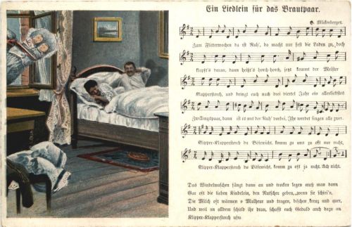 Liederkarte - Ein Liederlein für das Brautpaar