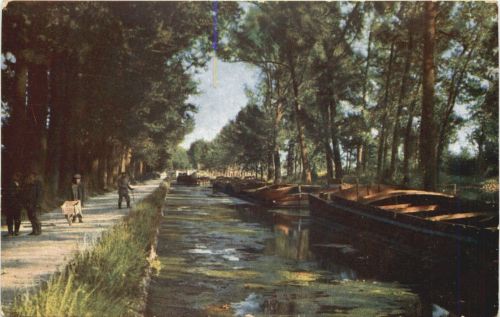 Aisne Marnekanal bei Loivre