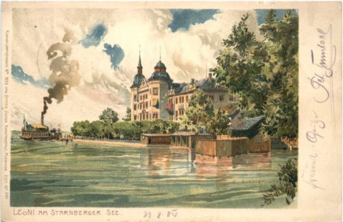 Leoni am Starnberger See - Litho