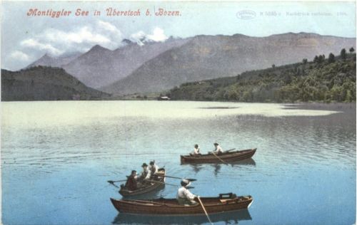 Montiggler See in Überetsch bei Bozen