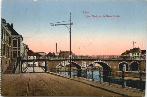 Lille - Pont Neuf - Feldpost Landsturm inf