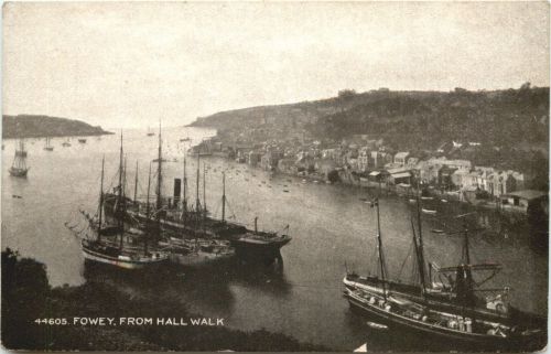 Fowey from Hall Walk