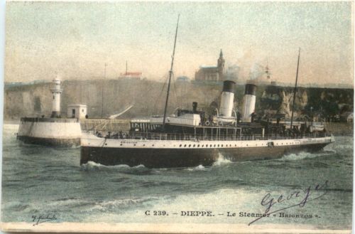 Dieppe - Le Steamer Brighton