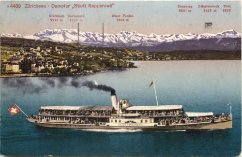 Dampfer Stadt Rapperswil