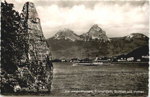 Schillerstein Brunnen und Mythen