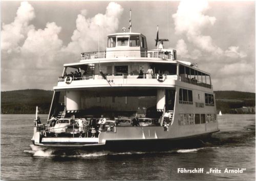 Fährschiff Fritz Arnold - Bodenseefähre Konstanz Meersburg