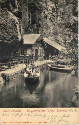 Hinterhermsdorf - Obere Schleuse - Sebnitz