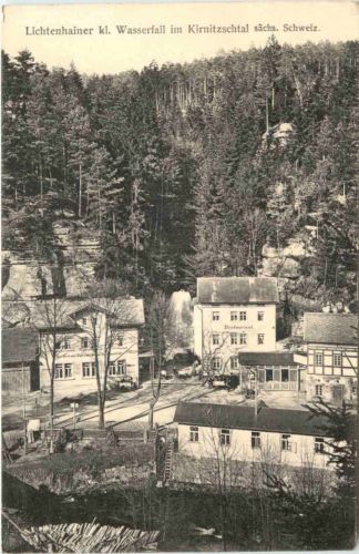 Lichtenhainer Wasserfall im Kirnitzschtal - Sebnitz