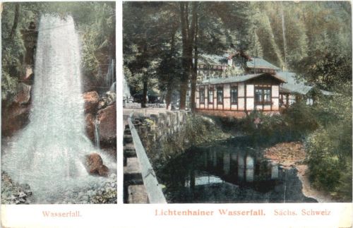 Hinterhermsdorf - Sebnitz - Lichtenhainer Wasserfall