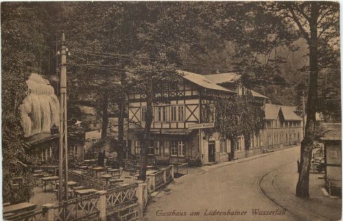 Hinterhermsdorf - Sebnitz - Gasthaus am Lichtenhainer Wasserfall