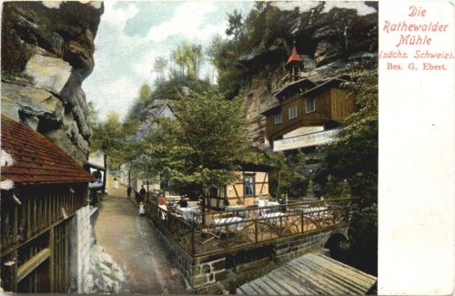 Die Rathewalder Mühle - Sächsische Schweiz