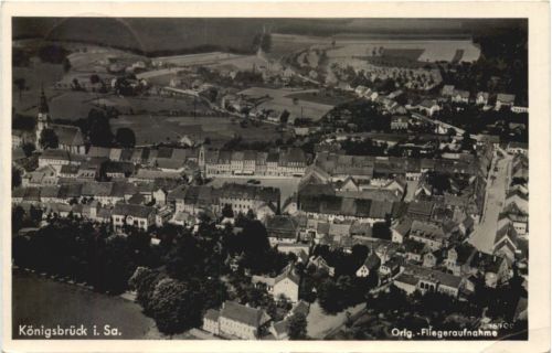 Königsbrück - Fliegeraufnahme