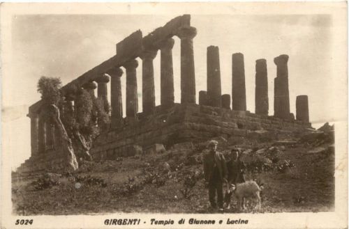 Girgenti - Tempio di Giunone e Lucina