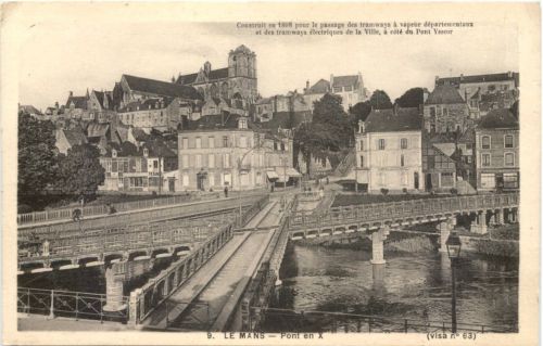 Le Mans - Pont en X