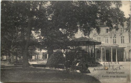 Niederbronn - Partie beim Kurhaus