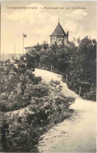 Timmendorferstrand - Promenade bei der Strandhalle