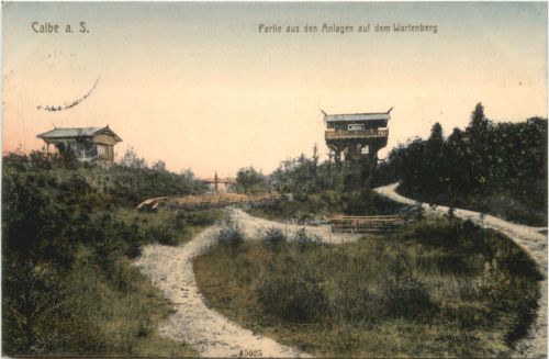 Calbe a. S. - Partie aus den Anlagen auf dem Wartenberg