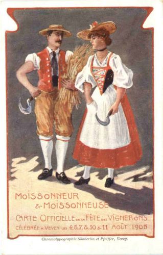 Vevey - Fete des Vignerons 1905