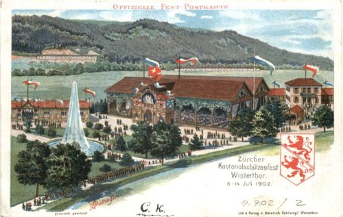 Winterthur - Kantonalschützenfest 1902