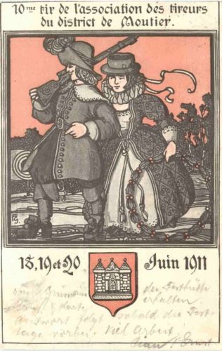 Moutier - Association des tireurs du district 1911