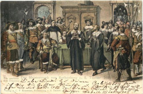 Der Meistertrunk von Rothenburg o. d. Tauber
