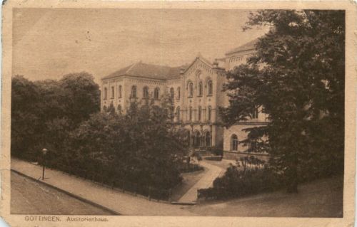 Göttingen - Auditorienhaus