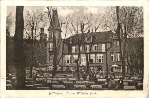 Göttingen - Gaststätte Kaiser Wilhlem Park