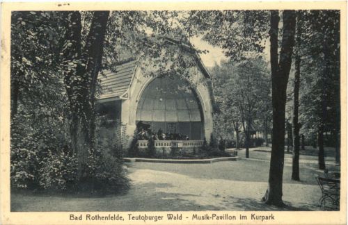 Bad Rothenfelde - Musik- Pavillon im Kurpark