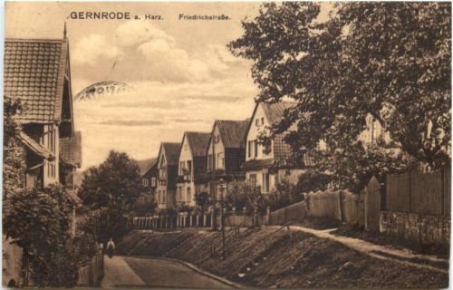 Gernrode am Harz - Friedrichstrasse