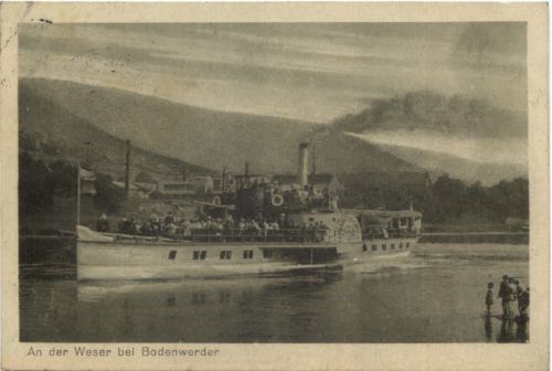 An der Weser bei Bodenwerder