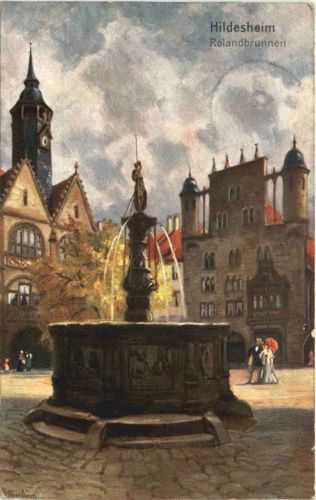 Hildesheim - Rolandbrunnen