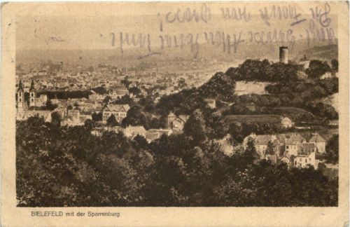 Bielefeld mit Sparrenburg
