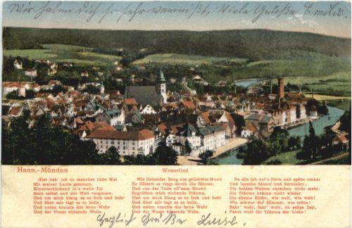 HAnn.-Münden - Weserlied