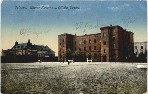 Ostrowo - Ulanen Kaserne - Feldpost