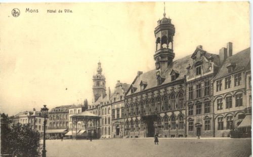 Mons - Hotel de Ville - Feldpost