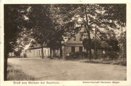 Gruss aus Meilsen bei Buchholz - Gastwirtschaft Hermann Meyer