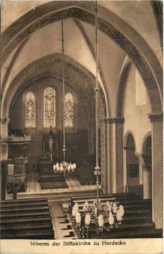 Herdecke - Inneres der Stiftskirche