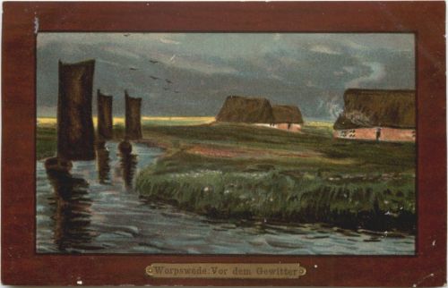 Worpswede - Vor dem Gewitter