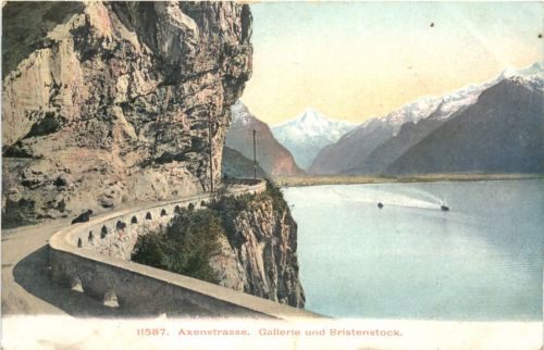 Axenstrasse - Gallerie und Bristenstock