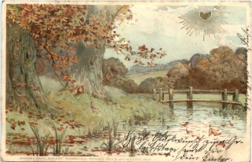 Sonnenschein - Postkarte